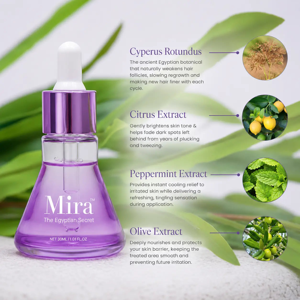 Mira™ | Hair Regrowth Reduction Serum