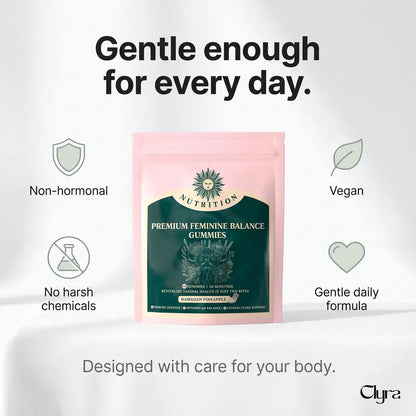 CLYRA V-Balance Gummies | Fresher Days, Balanced pH - In Tasty Daily Gummies