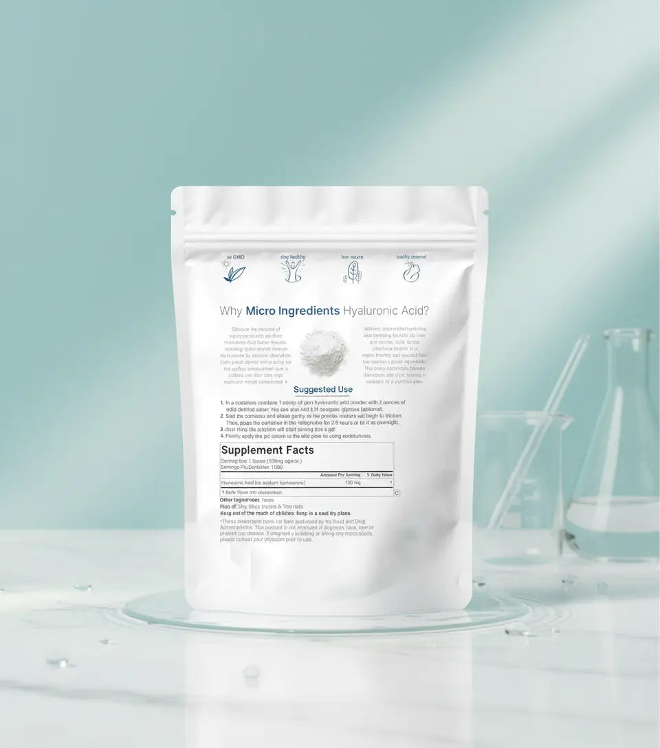 Clyra HydraDust™ | Hyaluronic Acid Powder, DIY Facial Serum