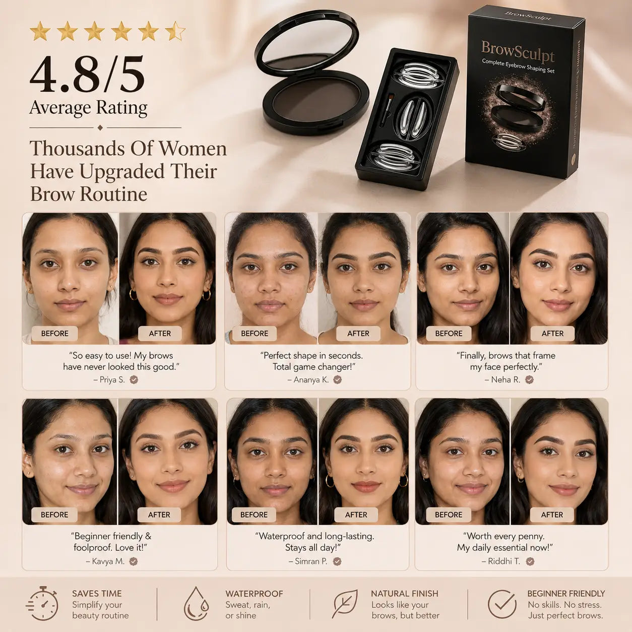 BrowSculpt™ | Perfect Brows. Zero Effort.