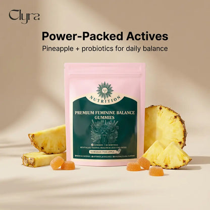 CLYRA V-Balance Gummies | Fresher Days, Balanced pH - In Tasty Daily Gummies