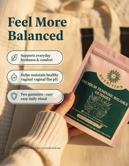 CLYRA V-Balance Gummies | Fresher Days, Balanced pH - In Tasty Daily Gummies