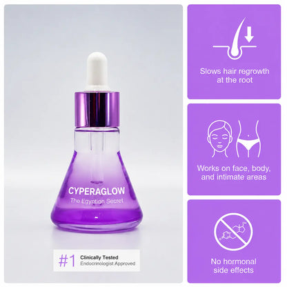 CyperaGlow™ | Hair Regrowth Reduction Serum