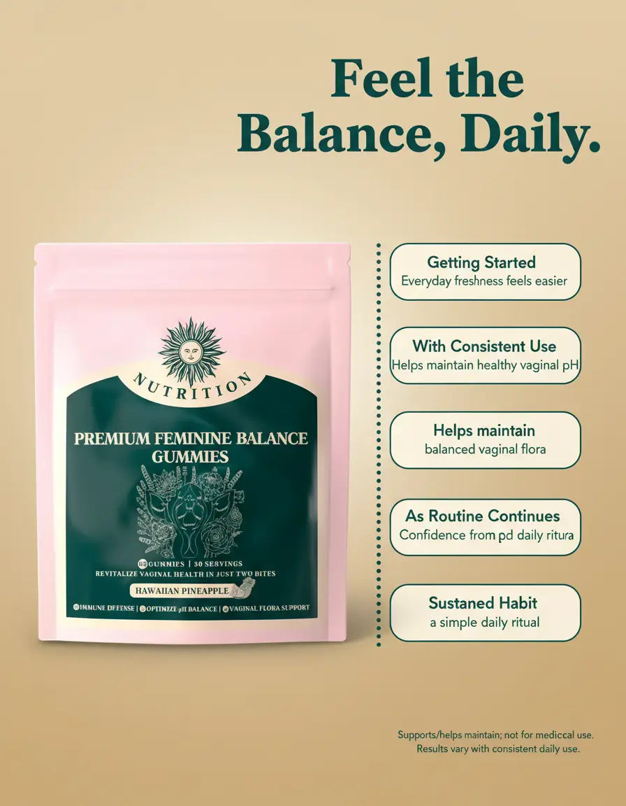 CLYRA V-Balance Gummies | Fresher Days, Balanced pH - In Tasty Daily Gummies