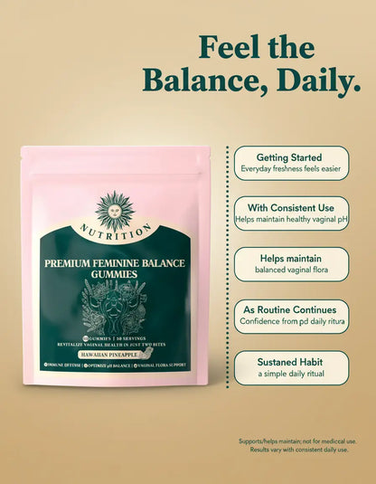 CLYRA V-Balance Gummies | Fresher Days, Balanced pH - In Tasty Daily Gummies