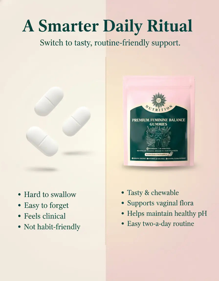 CLYRA V-Balance Gummies | Fresher Days, Balanced pH - In Tasty Daily Gummies