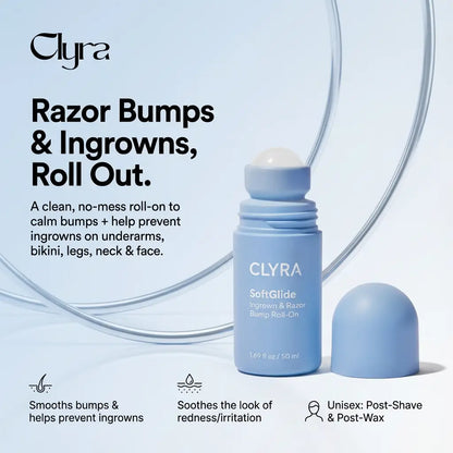 Clyra SoftGlide | Smoothing Solution Ingrown Hair Treatment