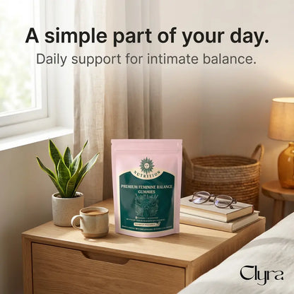 CLYRA V-Balance Gummies | Fresher Days, Balanced pH - In Tasty Daily Gummies