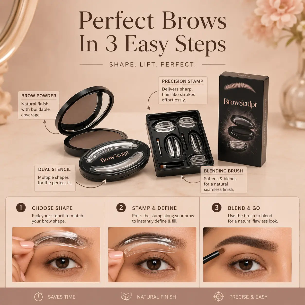 BrowSculpt™ | Perfect Brows. Zero Effort.