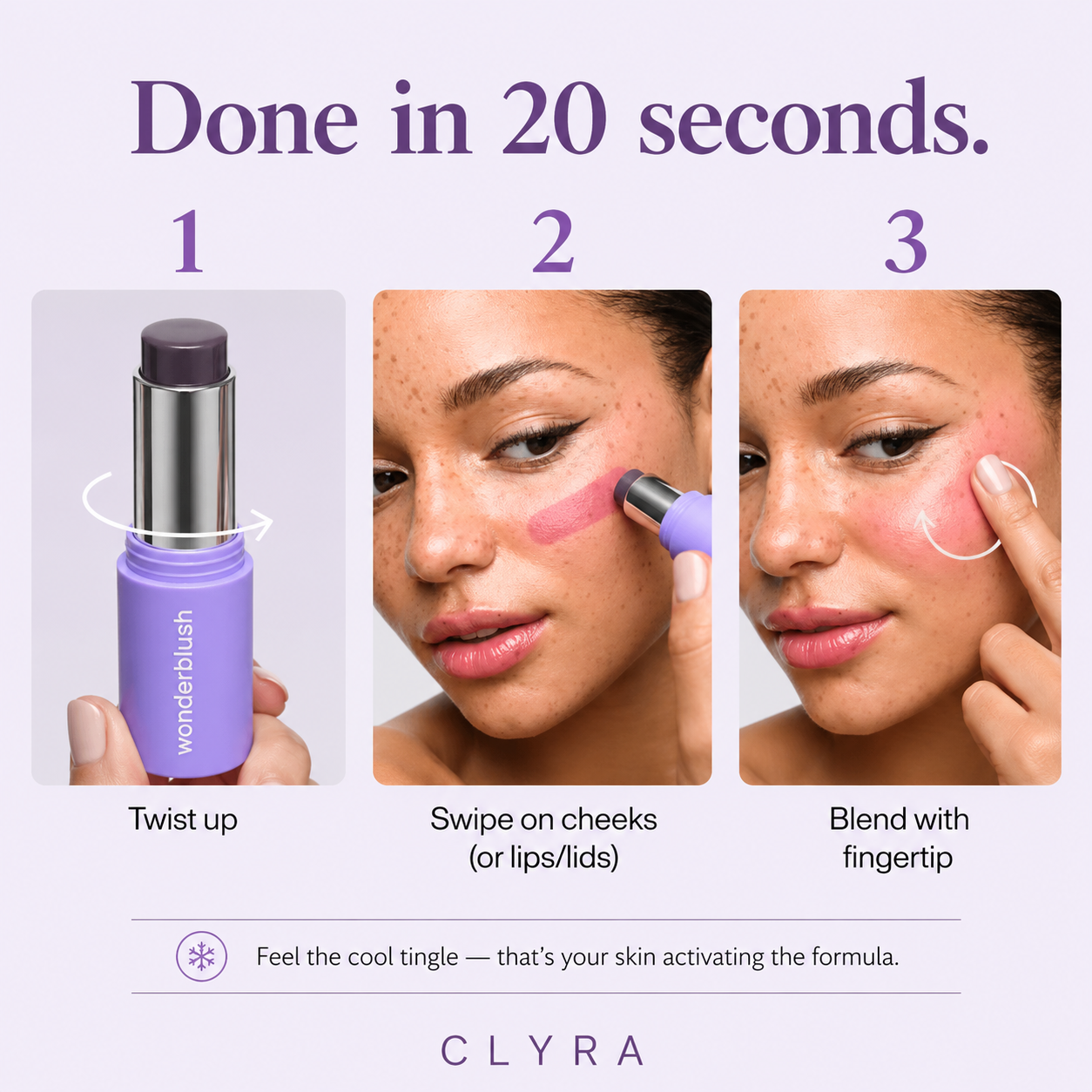 WonderBlush™ | pH Blush | Color Changing Blush Stic