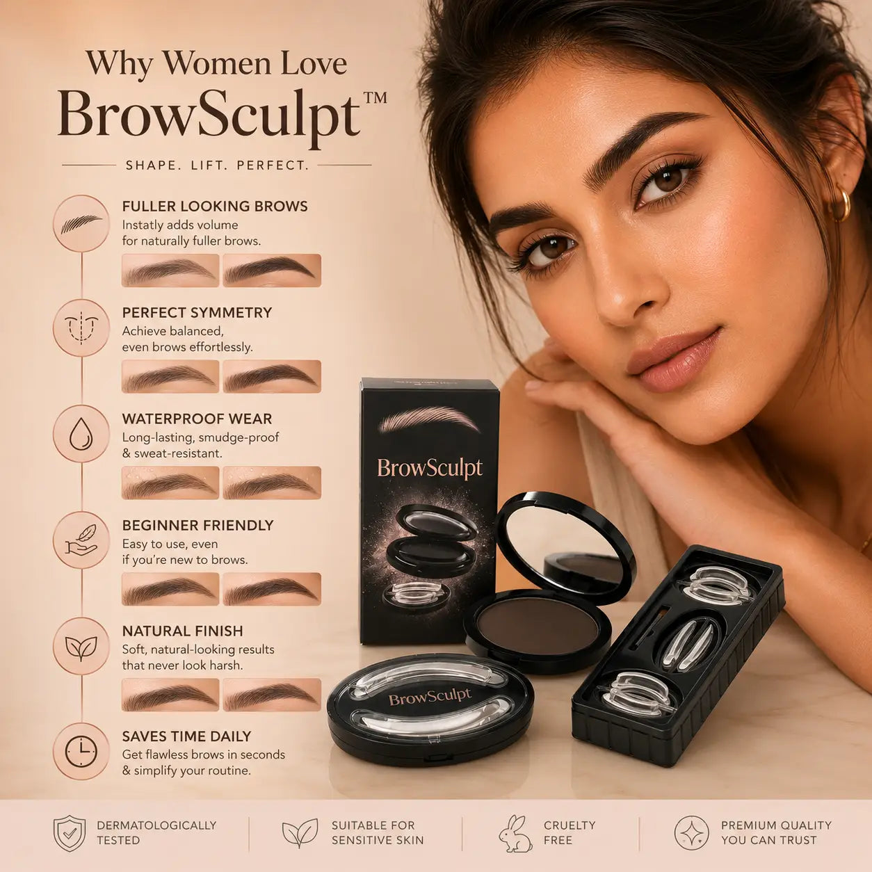 BrowSculpt™ | Perfect Brows. Zero Effort.