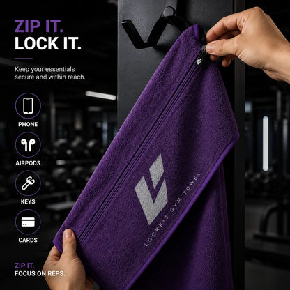 VLOCK™ | The Stay-Put Gym Towel