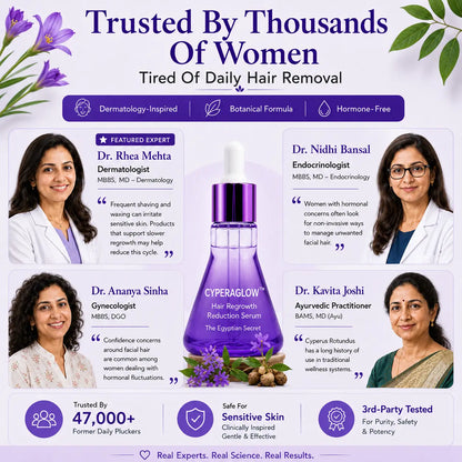 CyperaGlow™ | Hair Regrowth Reduction Serum