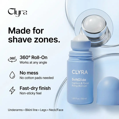 Clyra SoftGlide | Smoothing Solution Ingrown Hair Treatment