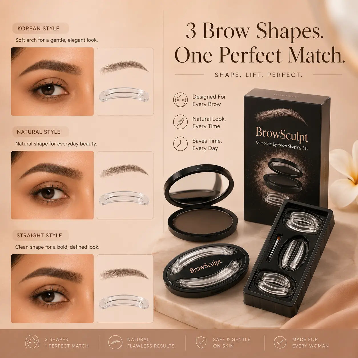 BrowSculpt™ | Perfect Brows. Zero Effort.