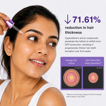 CyperaGlow™ | Hair Regrowth Reduction Serum