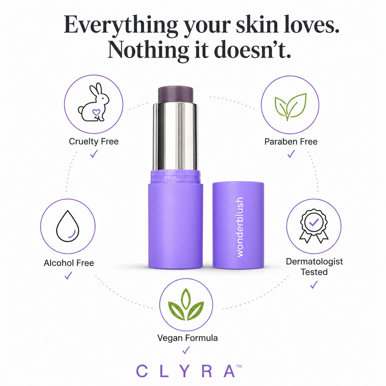 WonderBlush™ | pH Blush | Color Changing Blush Stic