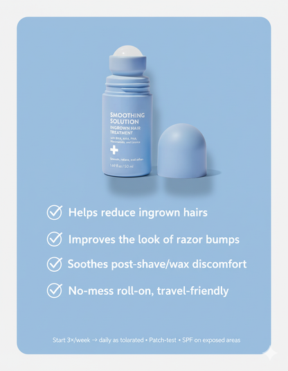 Clyra SoftGlide | Smoothing Solution Ingrown Hair Treatment