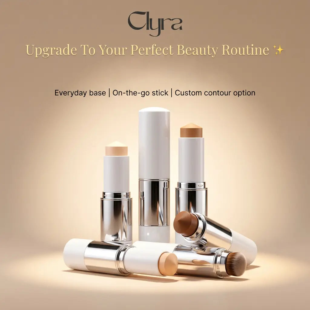 Clyra TrueTone Stick | Skin-matching foundation stick