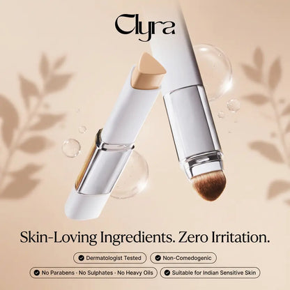 Clyra TrueTone Stick | Skin-matching foundation stick