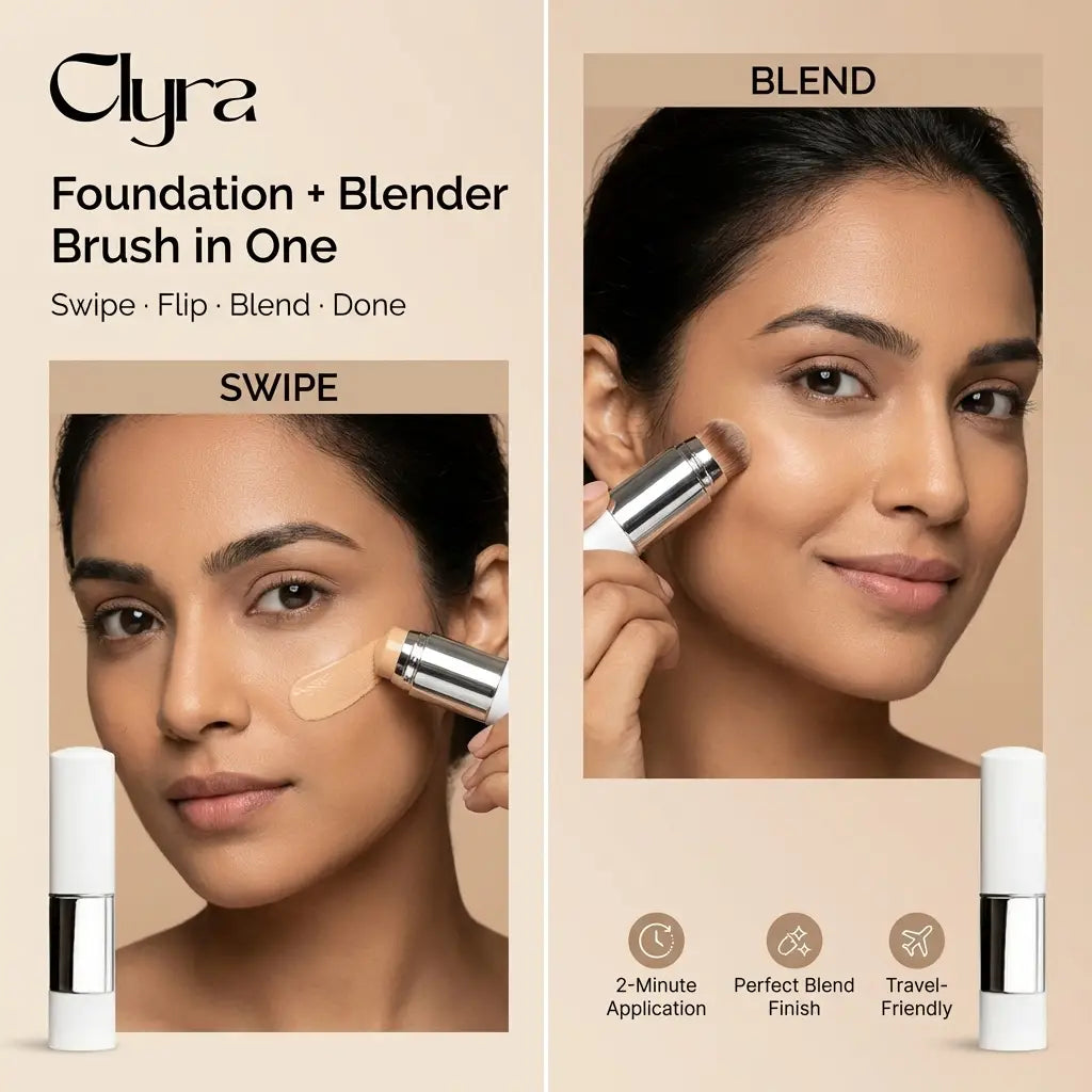 Clyra TrueTone Stick | Skin-matching foundation stick
