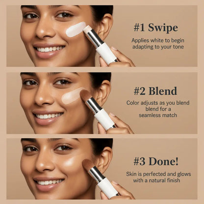 Clyra TrueTone Stick | Skin-matching foundation stick